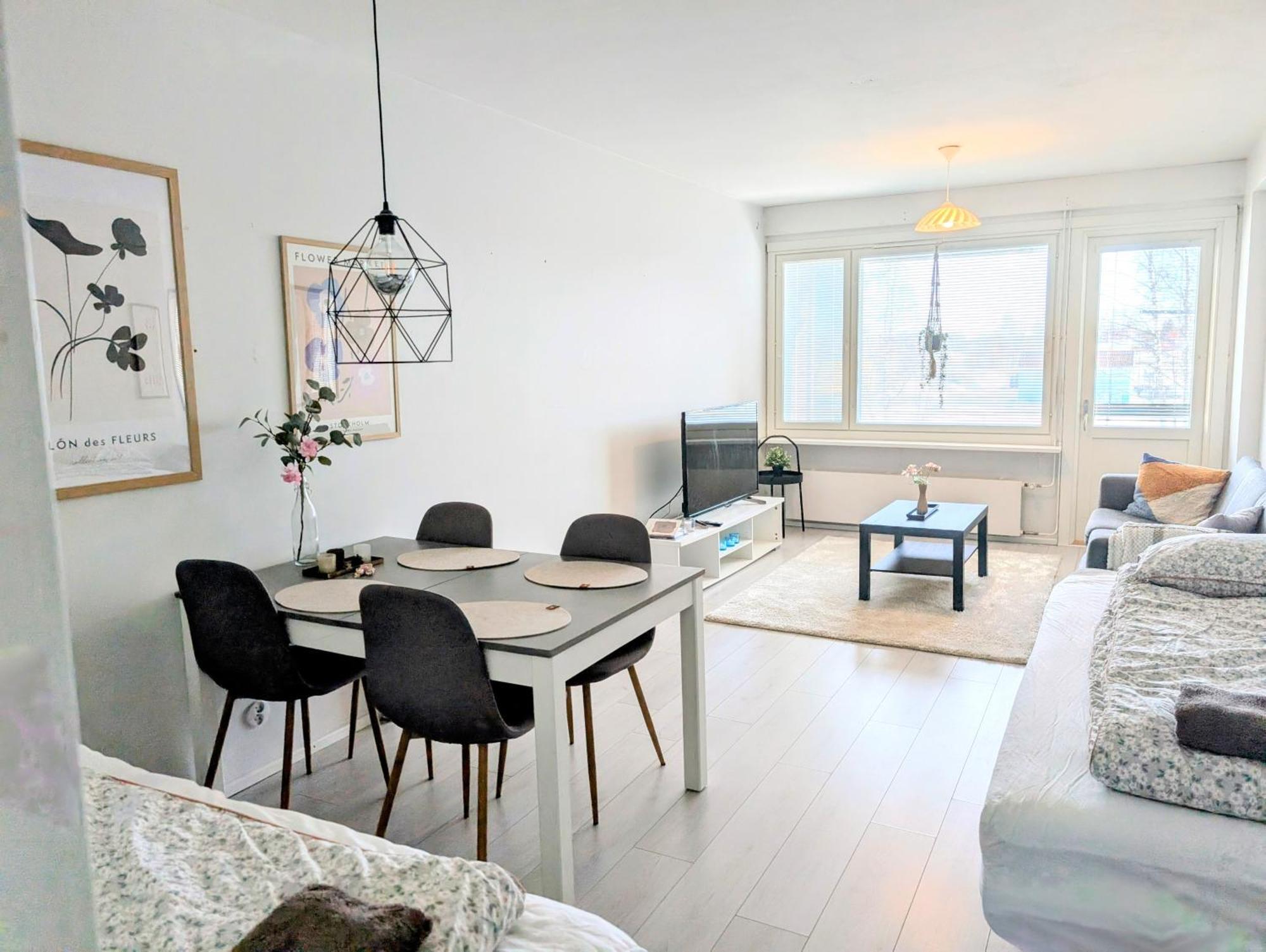 40-Apartment In Kemi City Center , Balcony And Free Parking Eksteriør billede